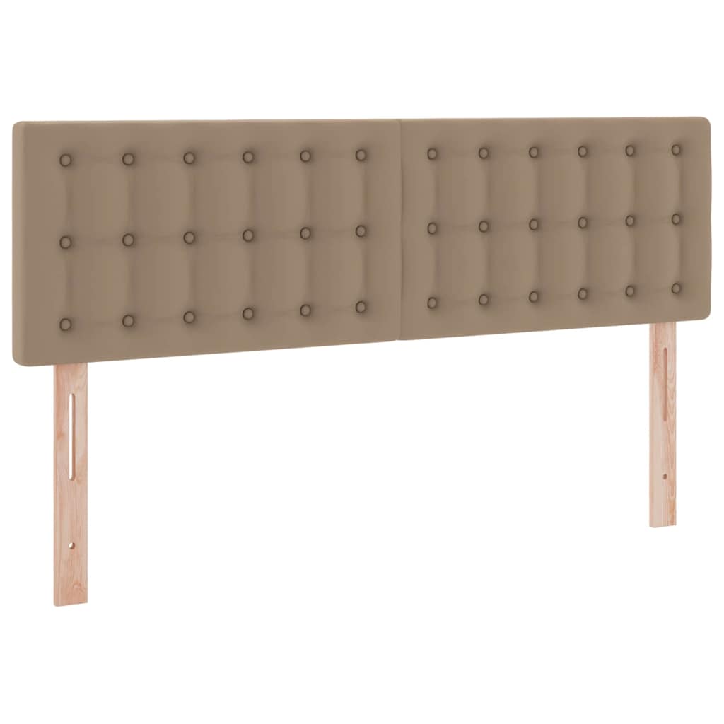 Κρεβάτι με αποθηκευτικό χώρο και LED Καπουτσίνο 140 x 190 cm - Pakobazaar