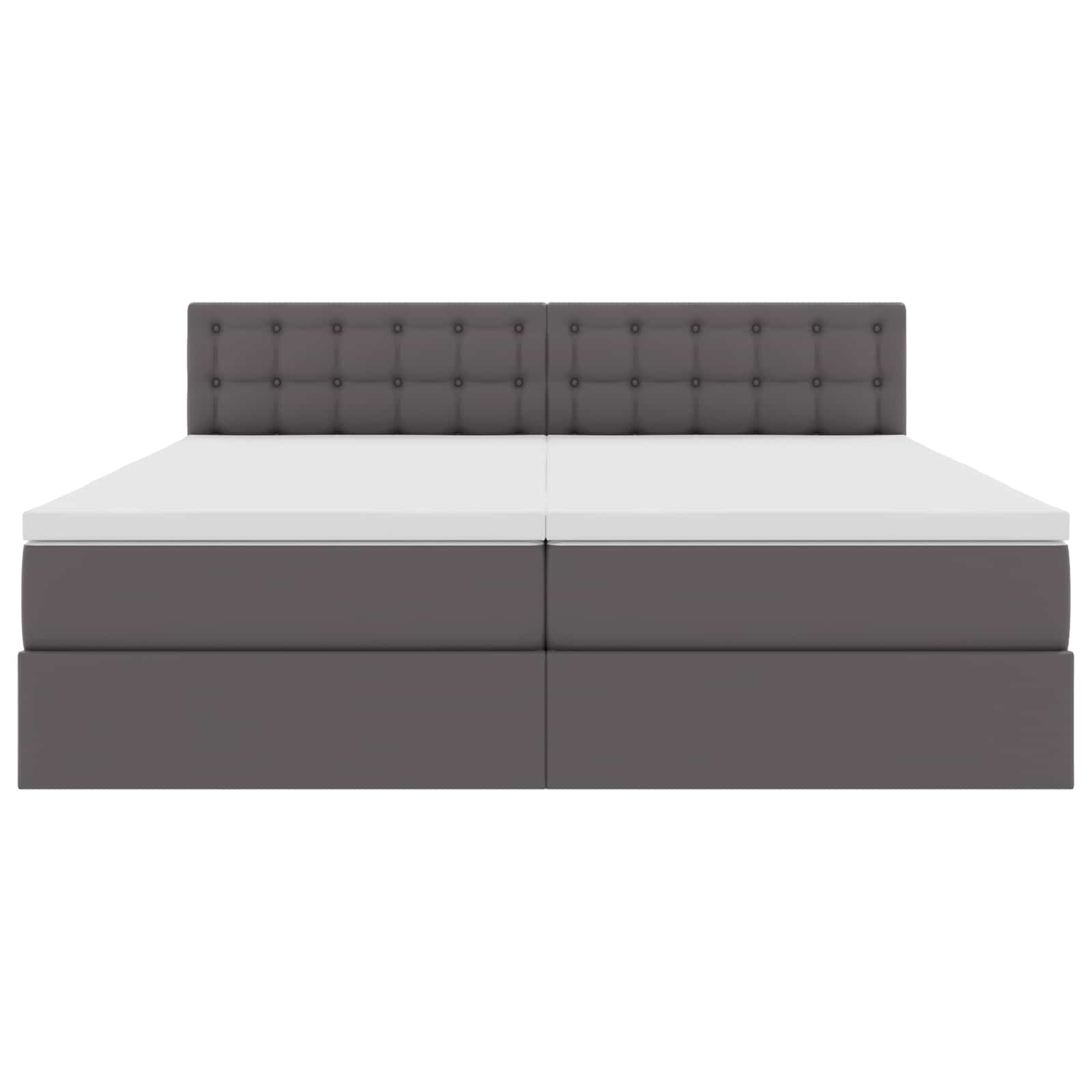 Κρεβάτι με αποθηκευτικό χώρο και LED με led Γκρι 180 x 200 cm - Pakobazaar