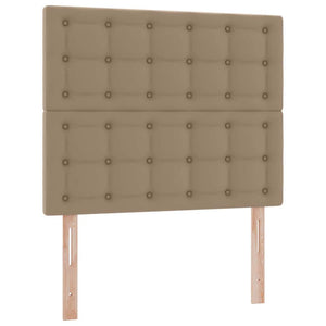 Κρεβάτι Αποθήκης Καπουτσίνο 120 x 190 cm Τεχνητό Δέρμα - Pakobazaar