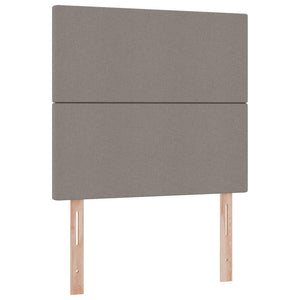 Κρεβάτι με αποθηκευτικό χώρο και στρώμα Taupe 90 x 200 cm