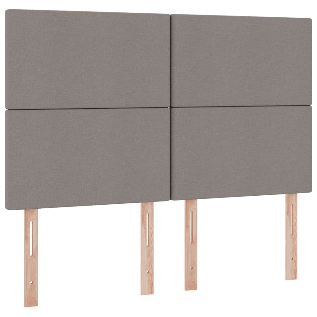 Κρεβάτι με αποθηκευτικό χώρο και στρώμα Taupe 140 x 190 cm - Pakobazaar