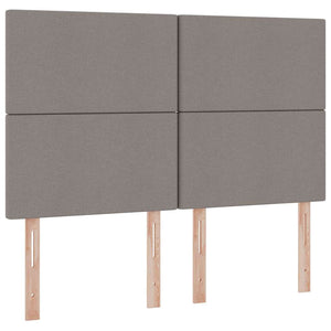 Κρεβάτι με αποθηκευτικό χώρο και στρώμα Taupe 140 x 190 cm - Pakobazaar
