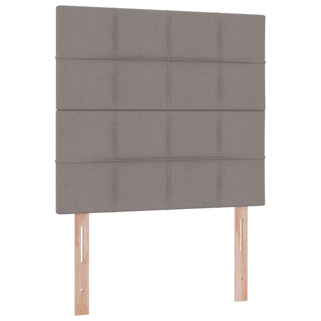 Κρεβάτι με αποθηκευτικό χώρο και στρώμα Taupe 90 x 200 cm - Pakobazaar