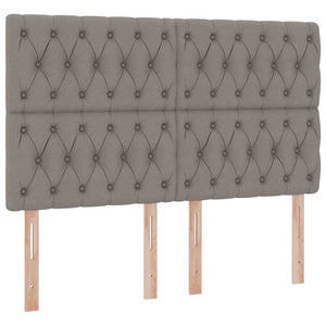 Κρεβάτι με αποθηκευτικό χώρο και στρώμα Taupe 140 x 190 cm