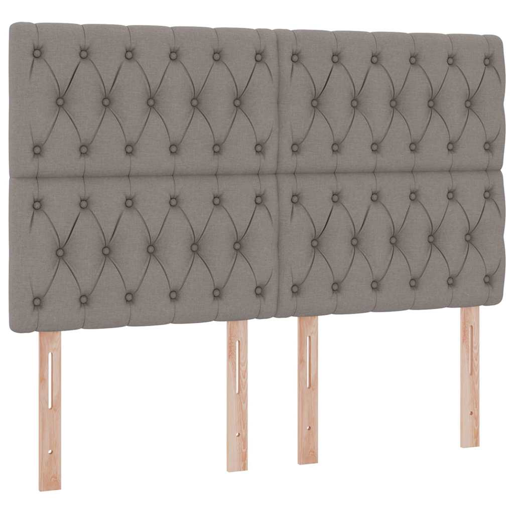 Κρεβάτι με αποθηκευτικό χώρο και στρώμα Taupe 140 x 200 cm
