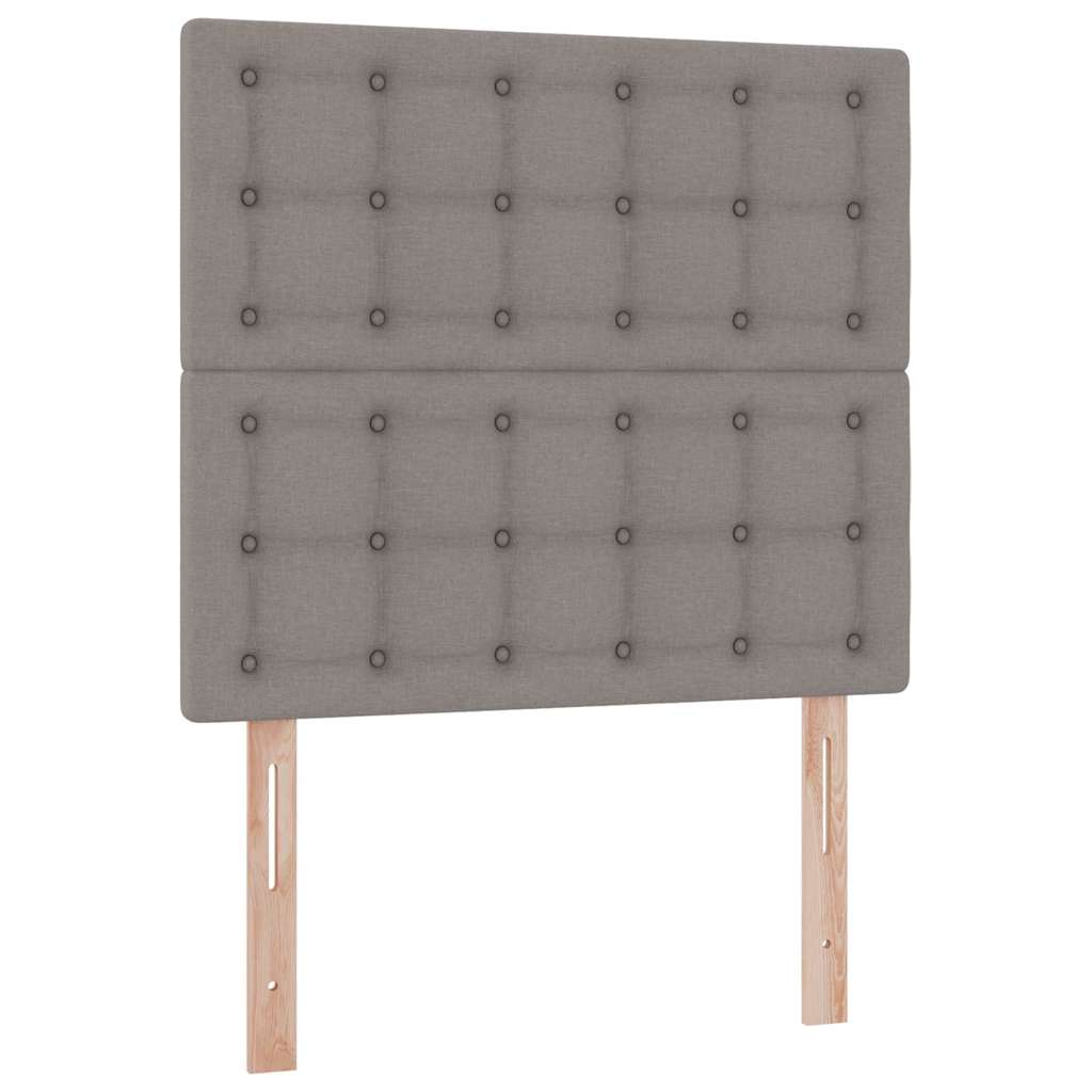 Κρεβάτι με αποθηκευτικό χώρο και στρώμα Taupe 90 x 190 cm - Pakobazaar