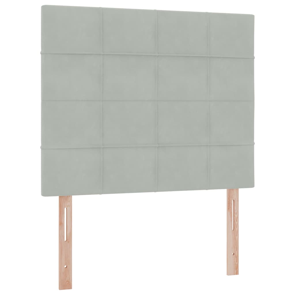 Κρεβάτι με αποθηκευτικό χώρο και στρώμα 120 x 200 cm Βελούδο - Pakobazaar