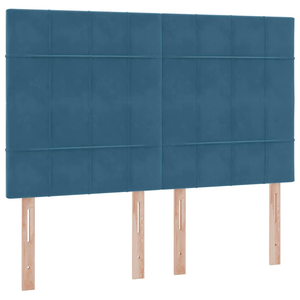 Κρεβάτι με αποθηκευτικό χώρο και στρώμα 140 x 190 cm Βελούδο