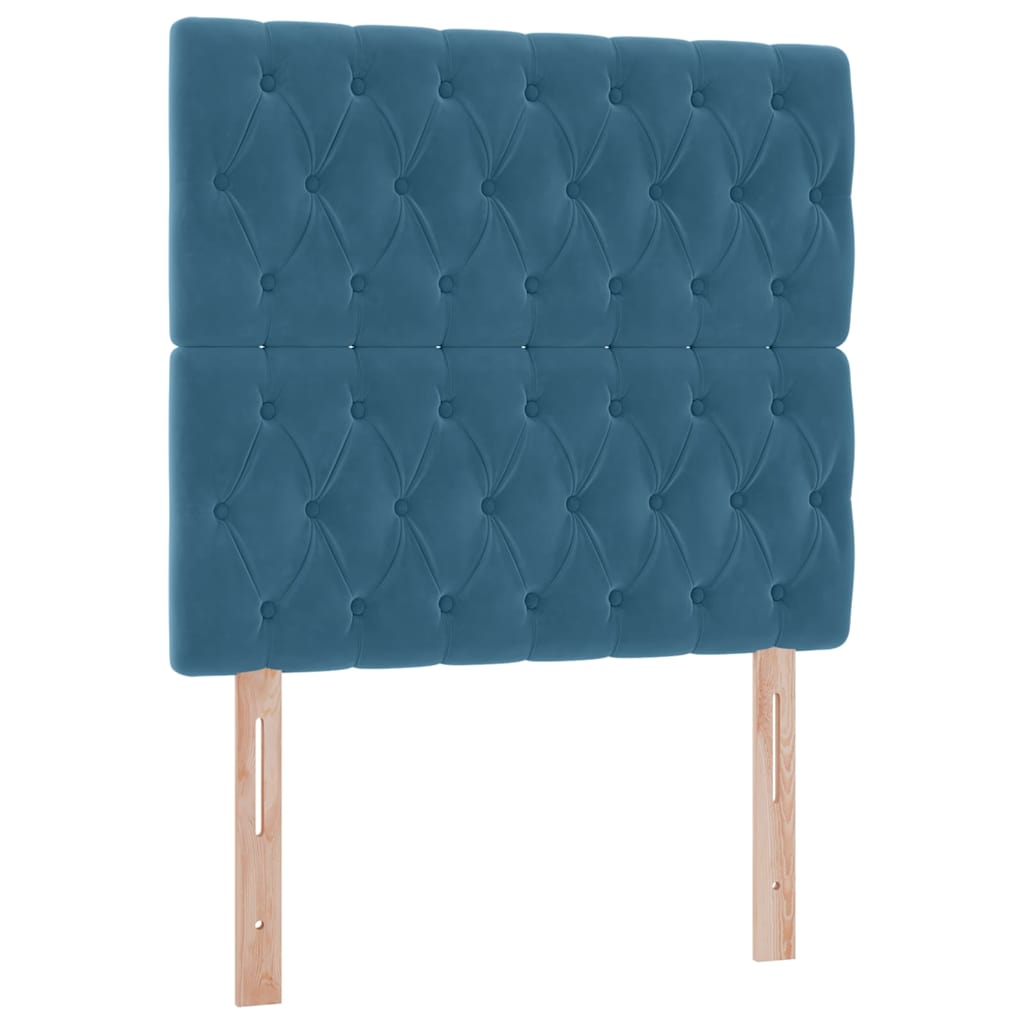 Κρεβάτι με αποθηκευτικό χώρο και στρώμα 100 x 200 cm Βελούδο - Pakobazaar