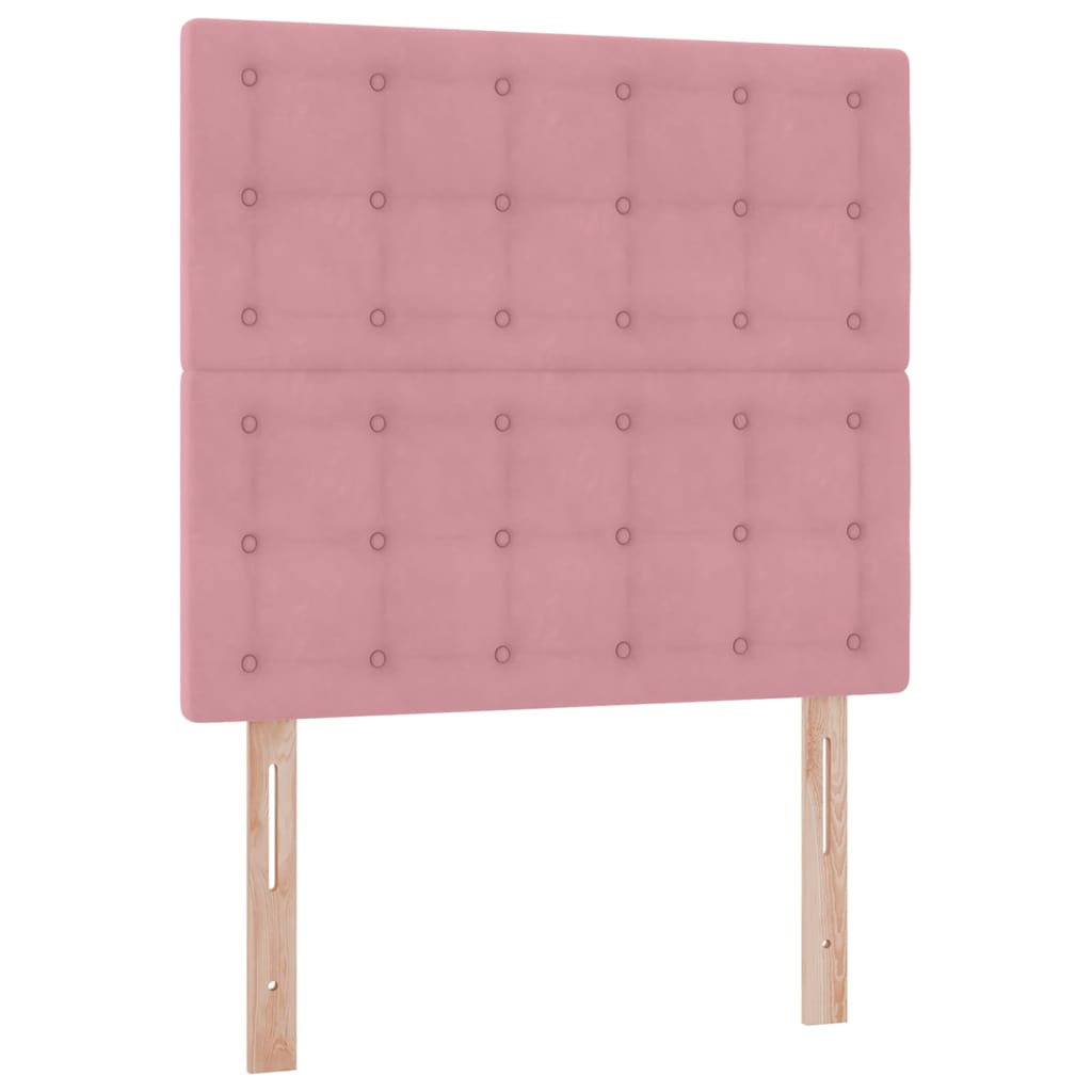 Κρεβάτι με αποθηκευτικό χώρο και στρώμα Ροζ 100 x 200 cm - Pakobazaar