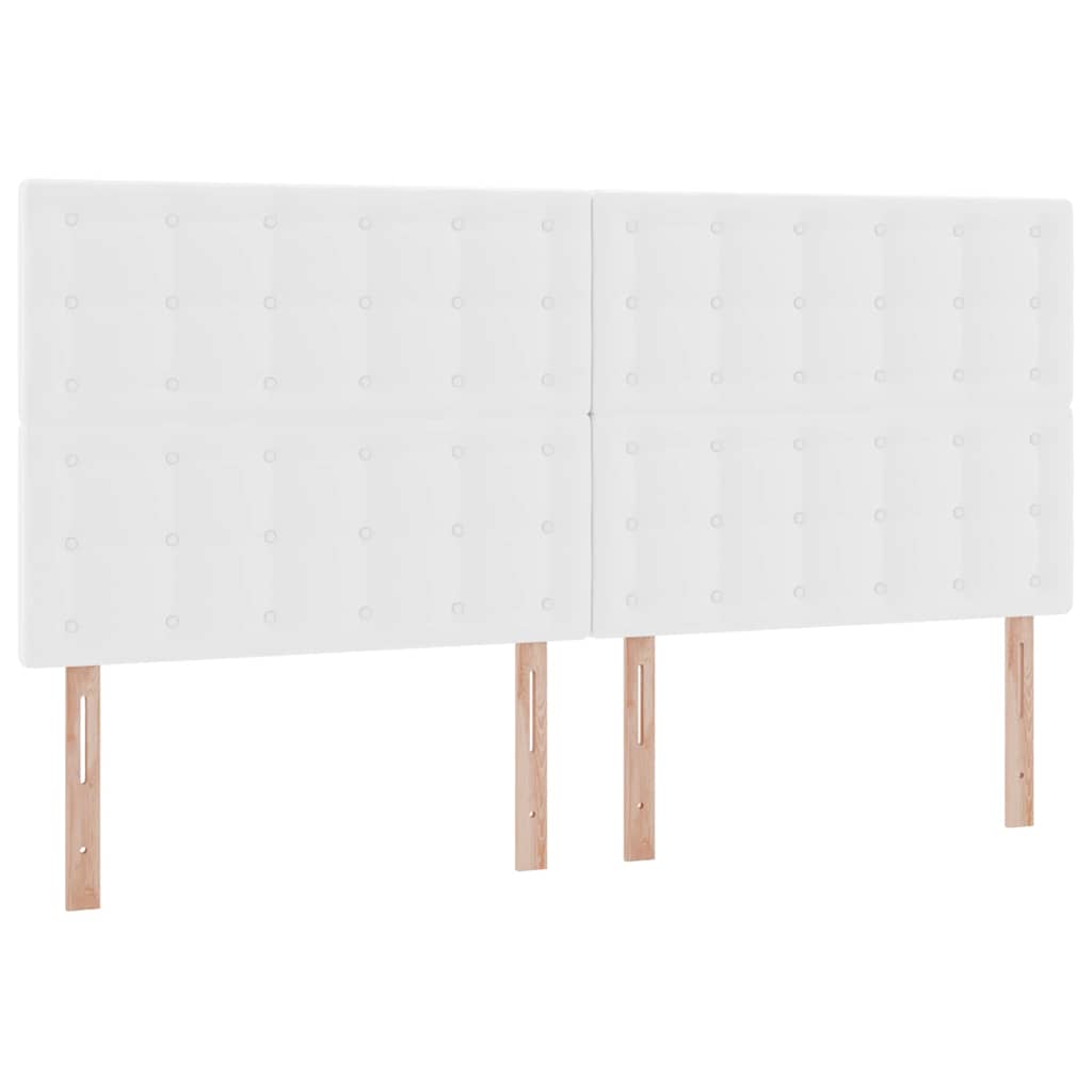 Κρεβάτι με αποθηκευτικό χώρο και LED Καθαρό Λευκό 200 x 200 cm - Pakobazaar