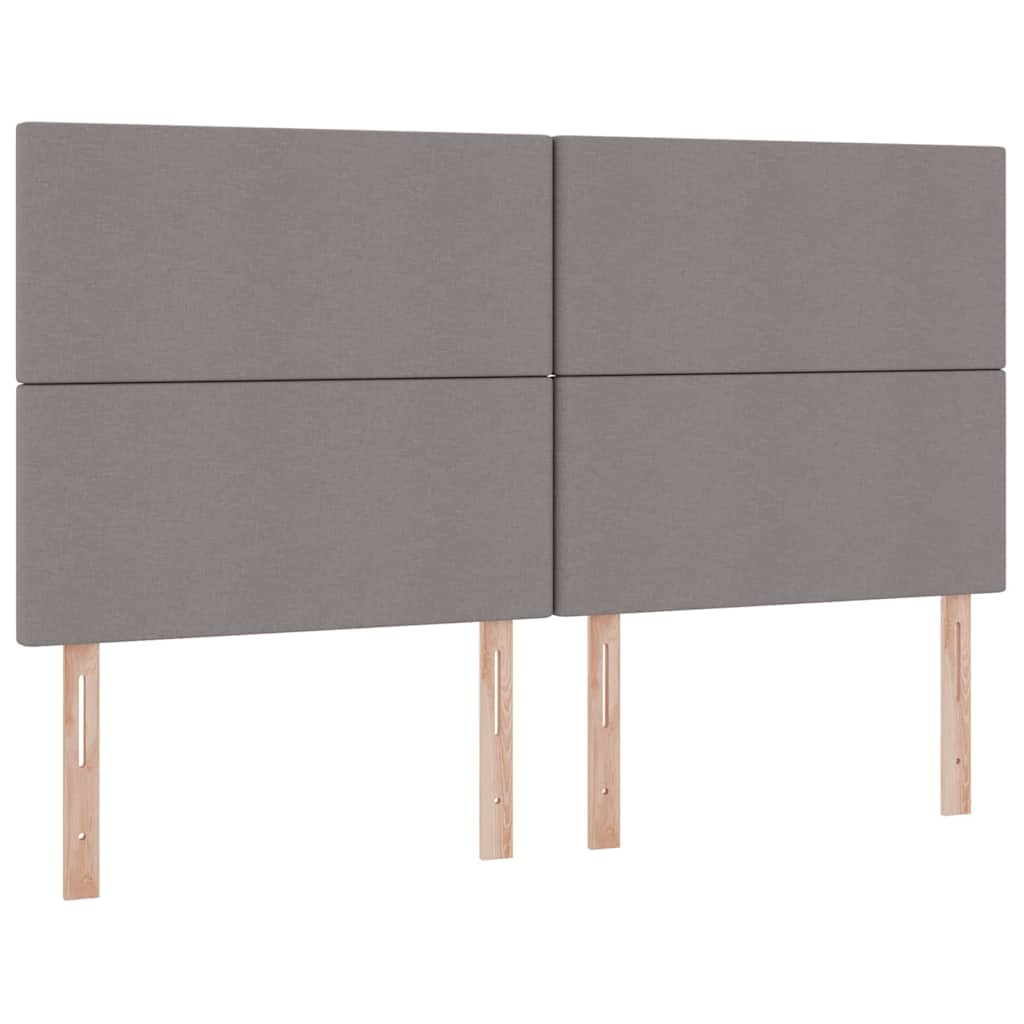 Κρεβάτι με αποθηκευτικό χώρο και LED με led Taupe 160 x 200 cm - Pakobazaar