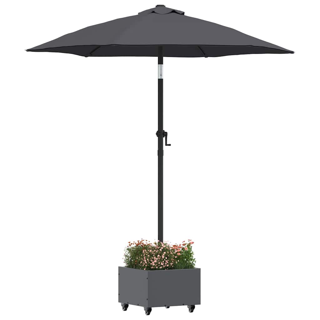 Βάση ομπρέλας Ανθρακί 45 x 45 x 45 cm Ατσάλι - Pakobazaar