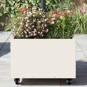 Βάση ομπρέλας Λευκό 45 x 45 x 45 cm Ατσάλι - Pakobazaar