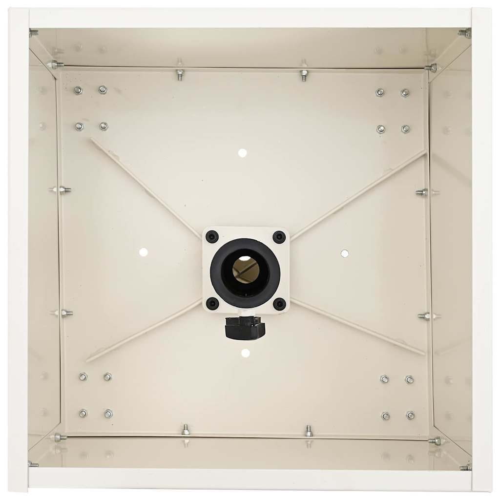 Βάση ομπρέλας Λευκό 45 x 45 x 45 cm Ατσάλι - Pakobazaar