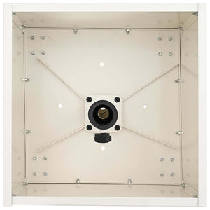 Βάση ομπρέλας Λευκό 45 x 45 x 45 cm Ατσάλι - Pakobazaar