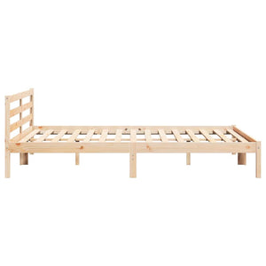 Σκελετός Κρεβατιού με κεφαλάρι Καφέ 215,5 x 185,5 x 69,5 εκ. - Pakobazaar