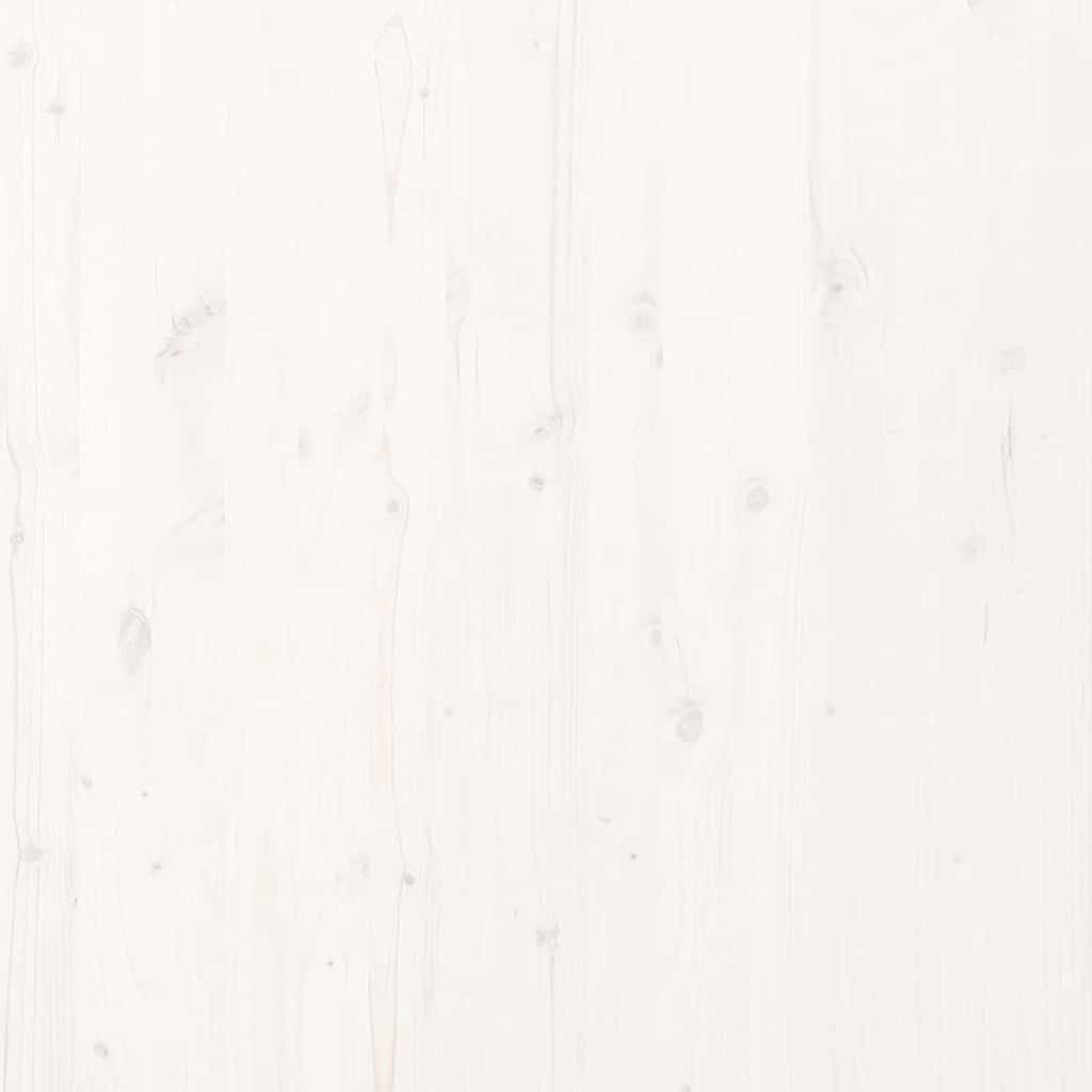 Σκελετός Κρεβατιού με κεφαλάρι Λευκό 225,5 x 85,5 x 69,5 εκ. - Pakobazaar