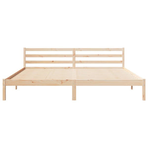 Σκελετός Κρεβατιού με κεφαλάρι Καφέ 225,5 x 185,5 x 69,5 εκ. - Pakobazaar