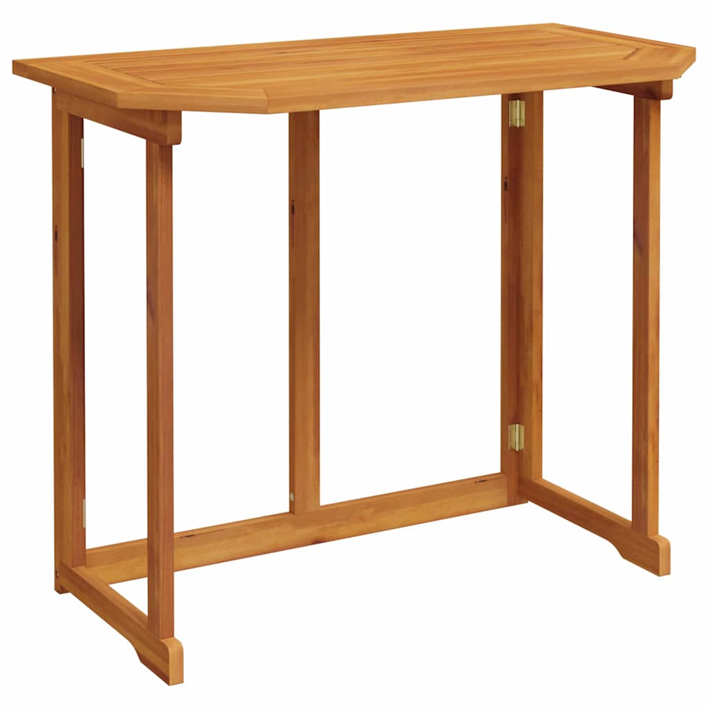 Σετ Μπιστρό Κήπου 6 pcs Καφέ Στερεό Ξύλο Ακακίας