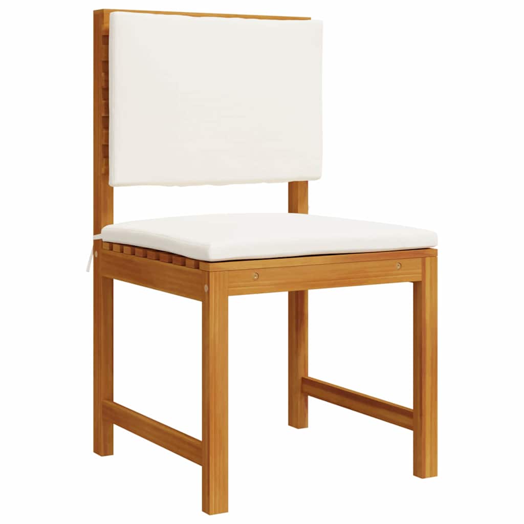 Σετ Μπιστρό Κήπου 4 pcs Καφέ Στερεό Ξύλο Ακακίας