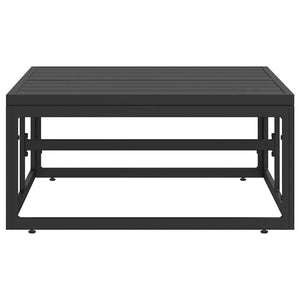 Εξωτερικά Έπιπλα Μέταλλο Μαύρο 70 x 70 x 32 εκ