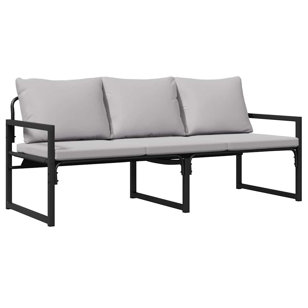 Εξωτερικά Έπιπλα Ανοιχτό γκρι 180 x 72,5 x 71 εκ. Πολυεστέρας - Pakobazaar