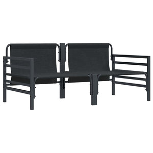 Εξωτερικά Έπιπλα 2 Τεμάχιο Ανθρακί 80 x 80 x 71 cm Ατσάλι