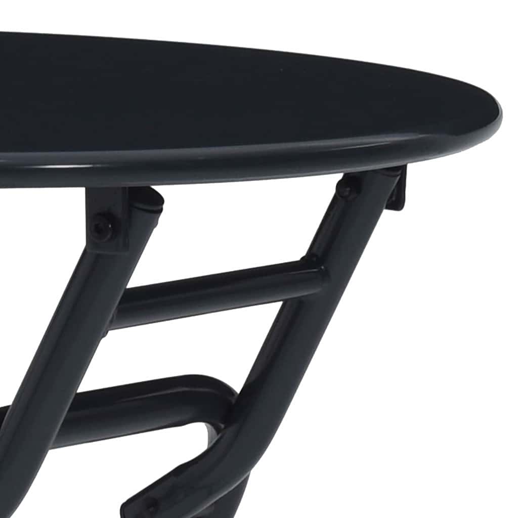 Τραπέζι Κήπου Ανθρακί 50 x 50 x 72 cm Μέταλλο