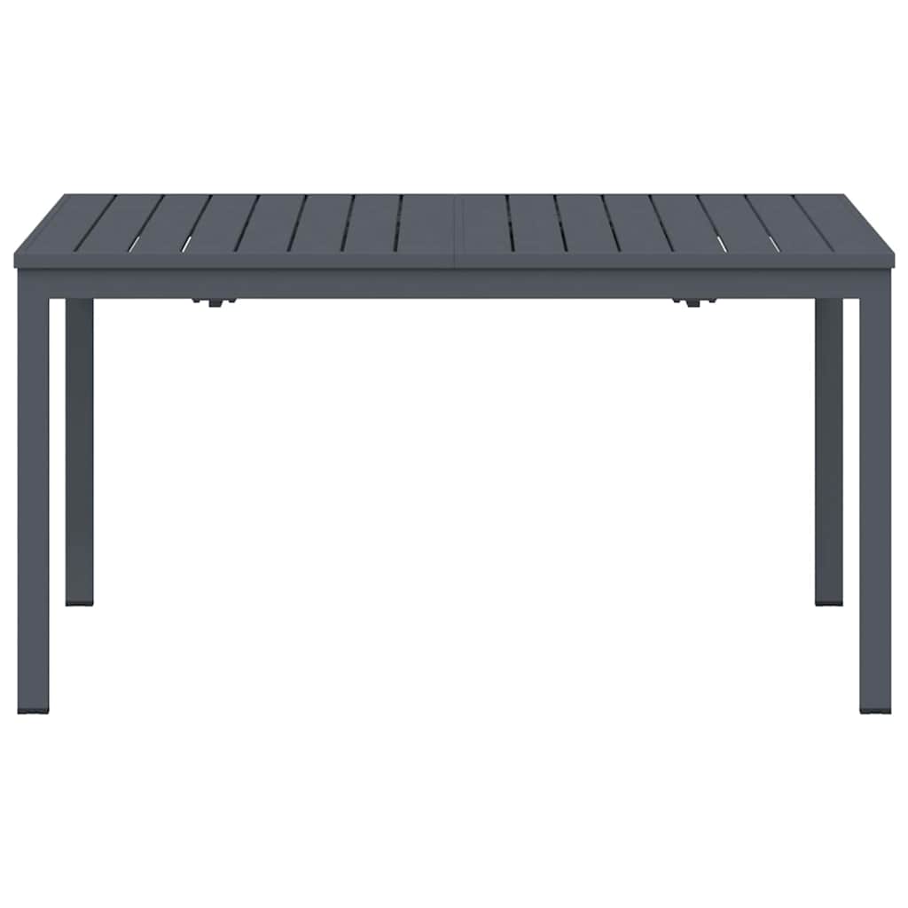 Τραπέζι Patio Ανθρακί 180 x 80 x 74 cm - Pakobazaar