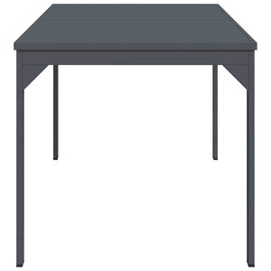 Τραπέζι Patio Ανθρακί 180 x 80 x 74 cm - Pakobazaar