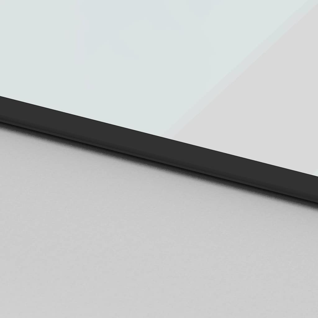 Σετ συρόμενης πόρτας με υλικό μαύρο 102,5x205 cm - Pakobazaar