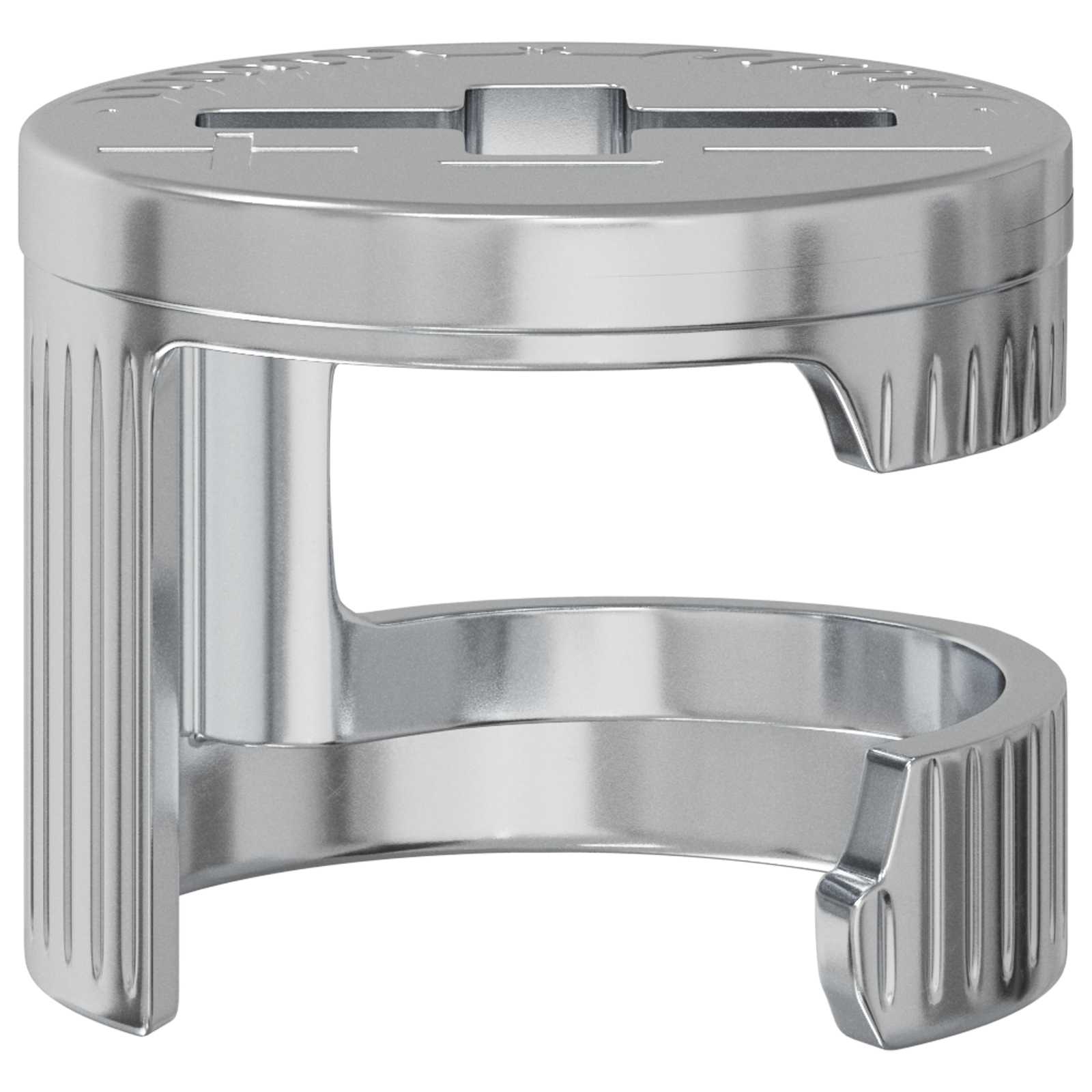 Καμπανούχες βίδες 2 pcs Ασημί 12 x 10 mm Μέταλλο - Pakobazaar