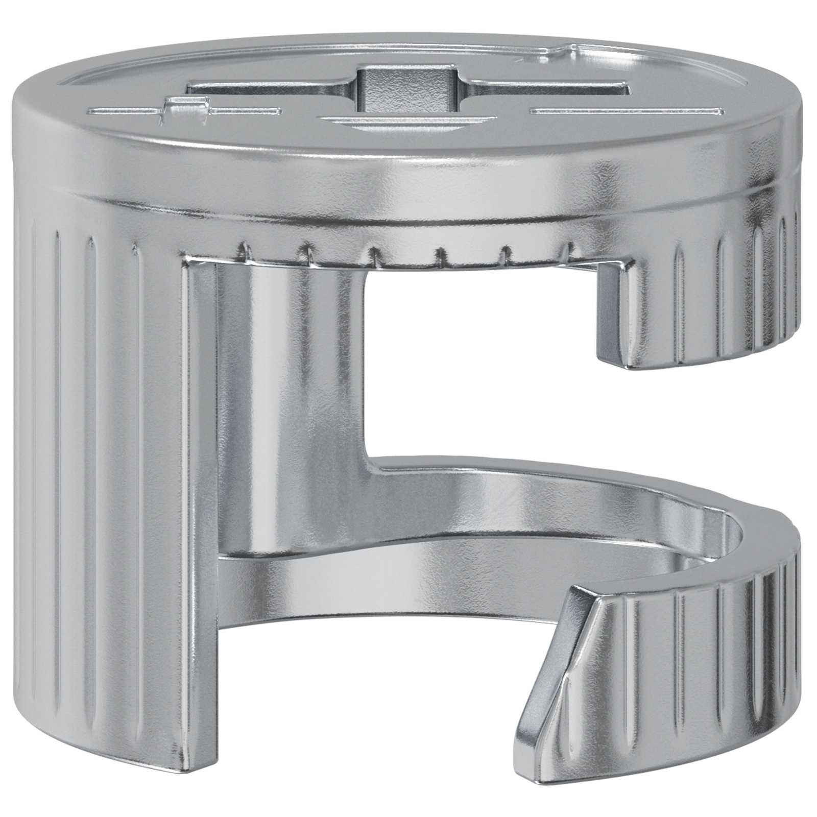 Καμπανούχες βίδες 2 pcs Ασημί 15 x 11,5 mm Μέταλλο - Pakobazaar