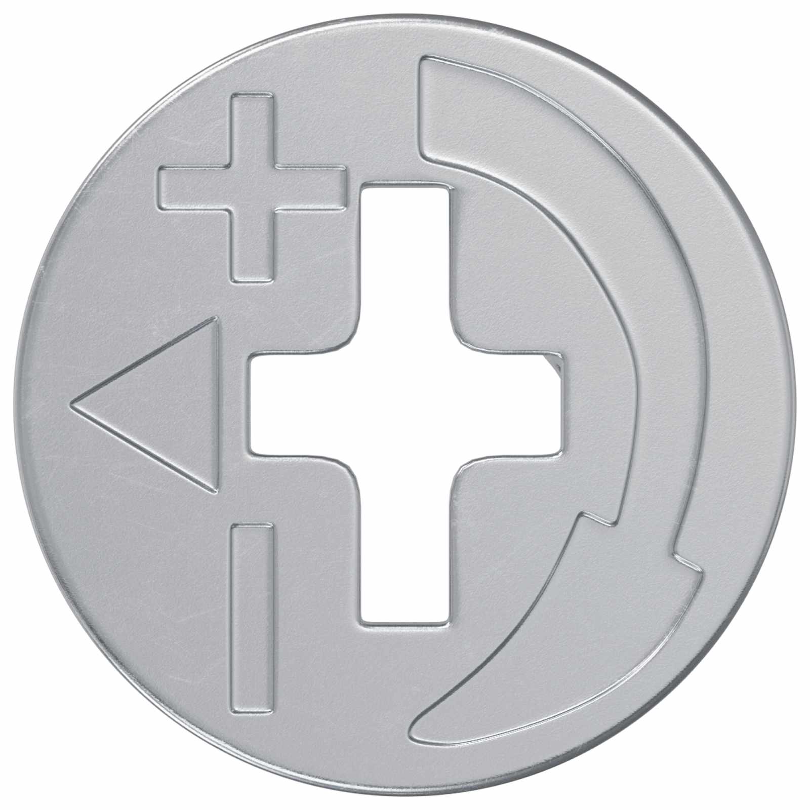 Καμπανούχες βίδες 2 pcs Ασημί 15 x 11,5 mm Μέταλλο - Pakobazaar