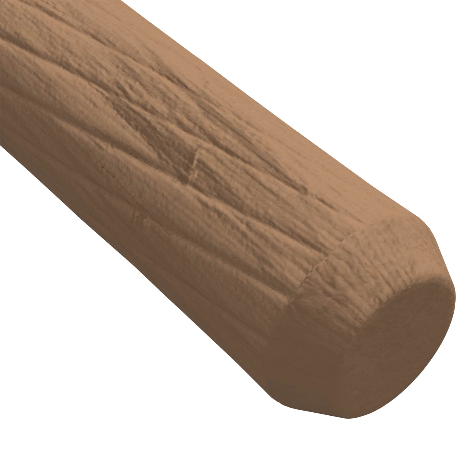 Ξύλινοι Δακτύλιοι 2 pcs Καφέ Ø8 x 35 mm Μασίφ ξύλο - Pakobazaar