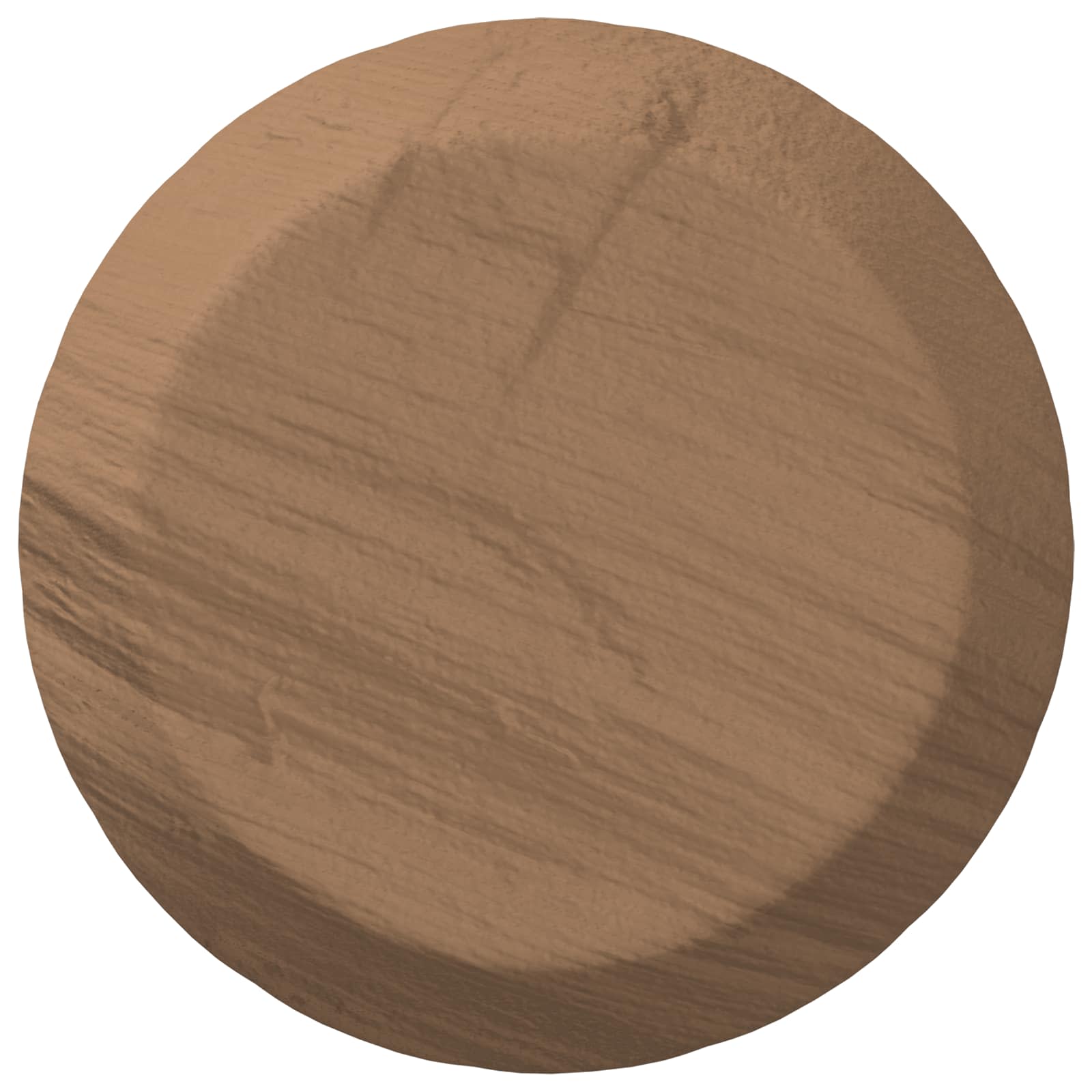 Ξύλινοι Δακτύλιοι 2 pcs Καφέ Ø8 x 35 mm Μασίφ ξύλο - Pakobazaar