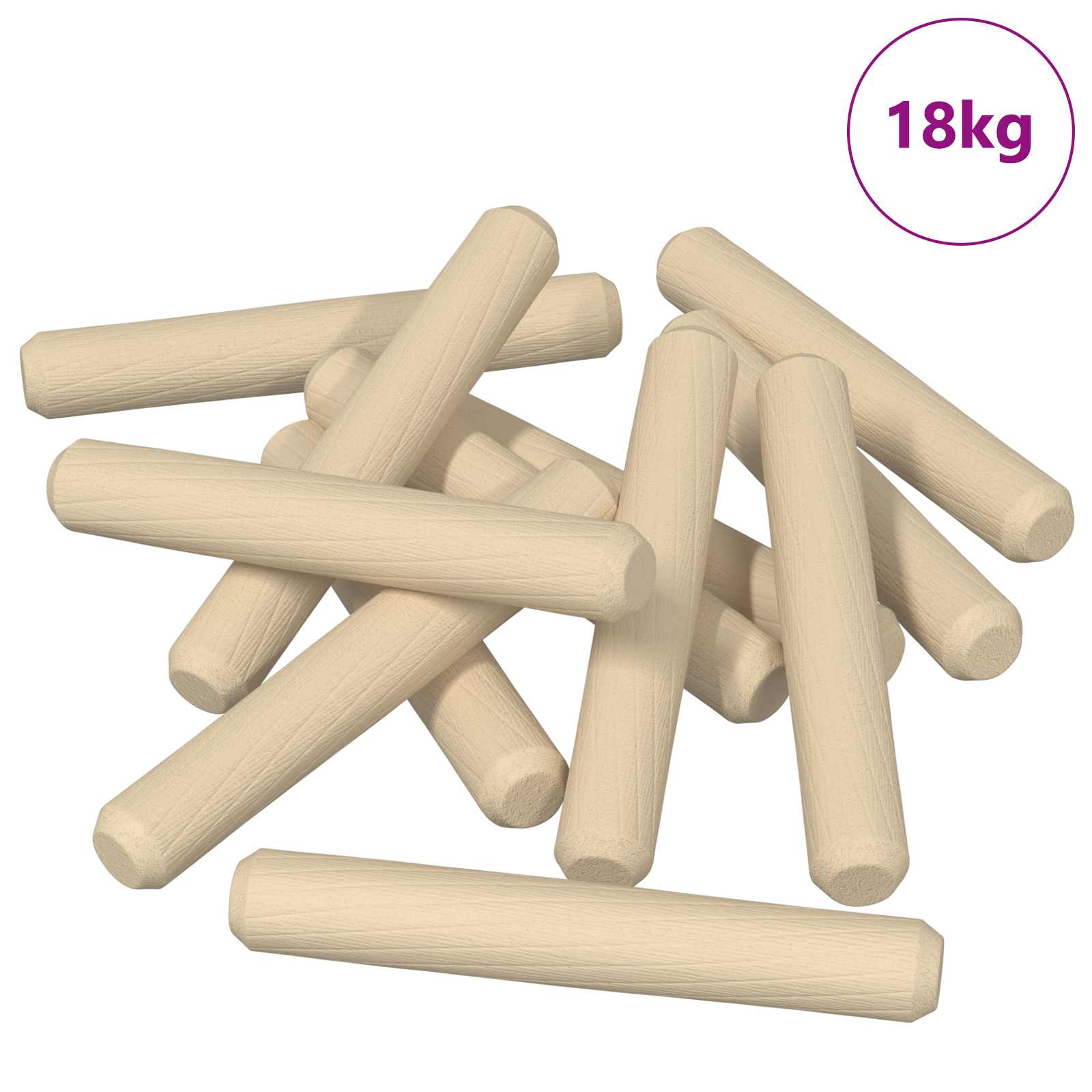Ξύλινοι Δακτύλιοι 12000 pcs Καφέ Μασίφ ξύλο - Pakobazaar
