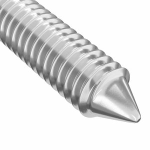 Βίδες επίπλων 2 pcs Ασημί M6 x 100 χιλ. Ατσάλι - Pakobazaar
