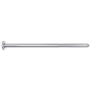 Βίδες επίπλων 12 τμχ. Ασημί M6 x 120 mm Ατσάλι