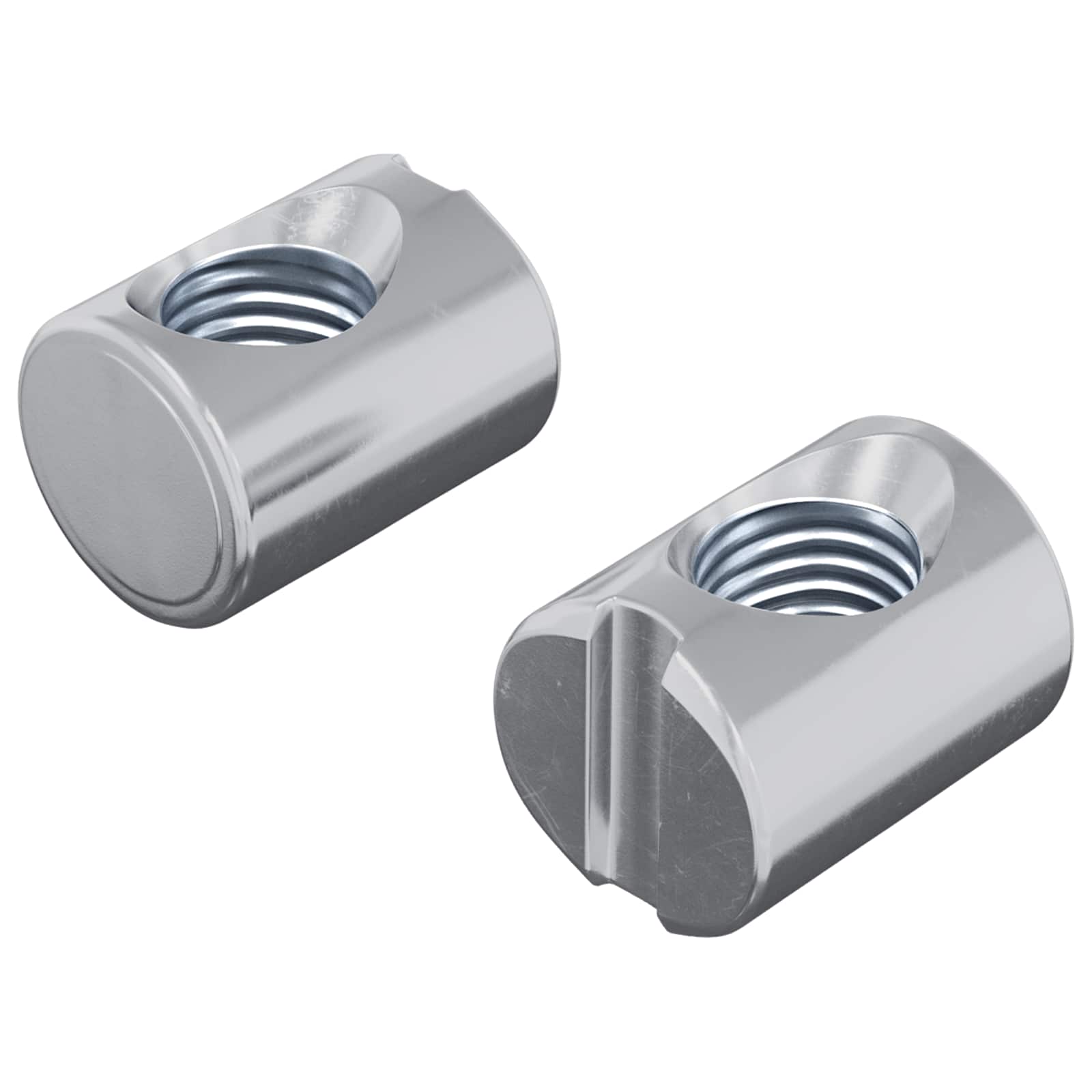Βίδες κουμπώματος 2 pcs Ασημί M6 x 13 mm Μέταλλο - Pakobazaar