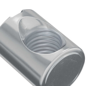 Καρύδι Βαρελιού 2 pcs Ασημί M6 x 13 mm Σίδερο - Pakobazaar