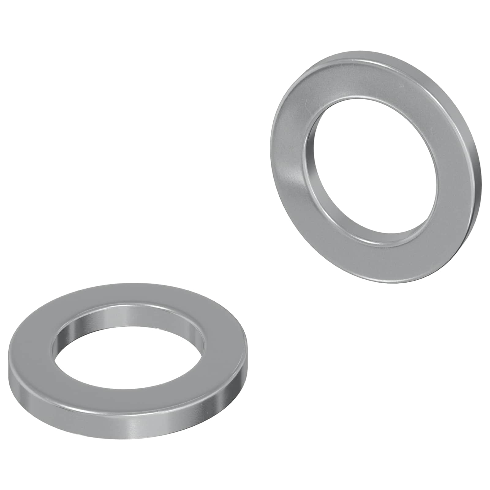 Βίδες 2 pcs Ασημί 10 x 10 x 1,2 χιλ Ατσάλι - Pakobazaar