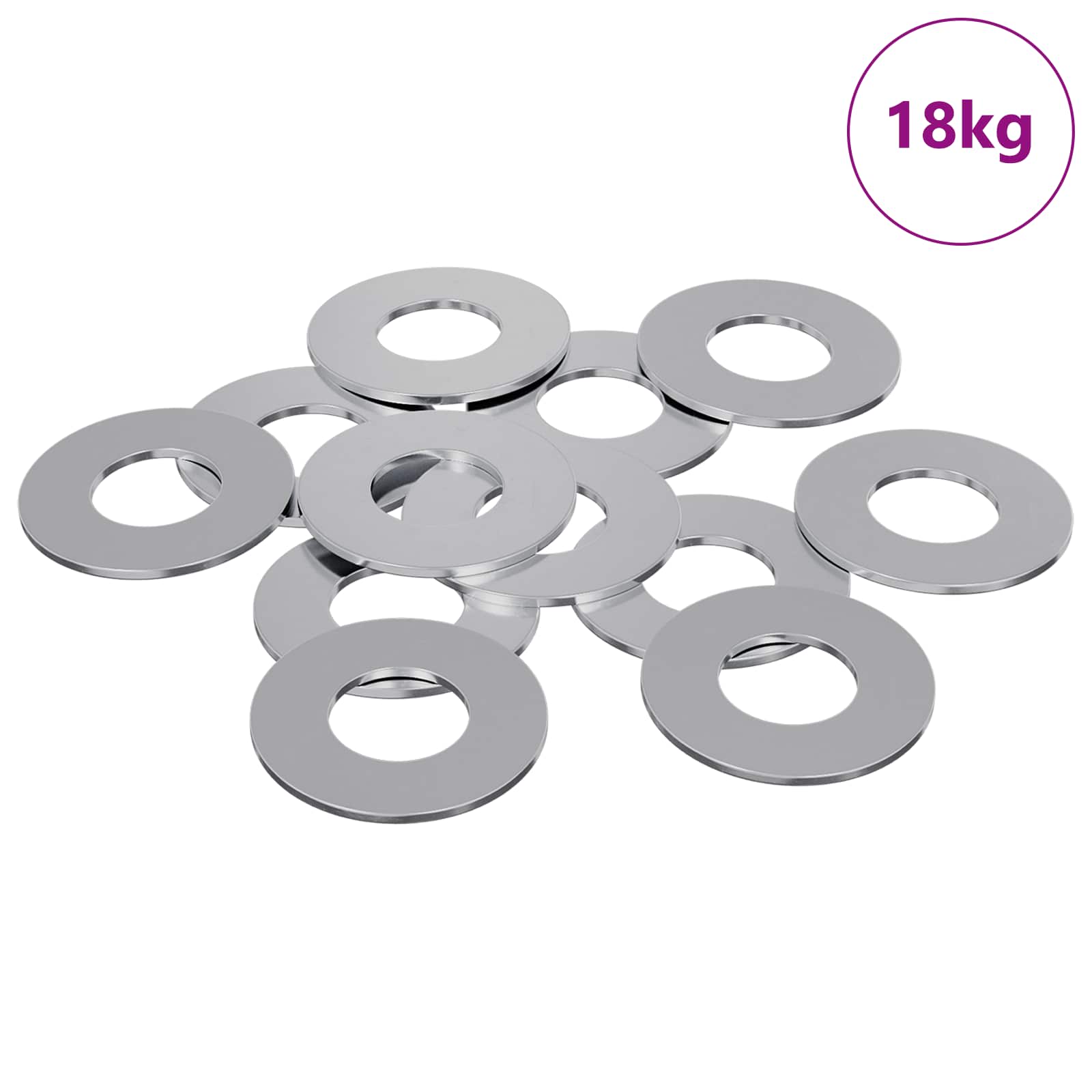 Βίδες 11842 pcs Ασημί Σίδερο