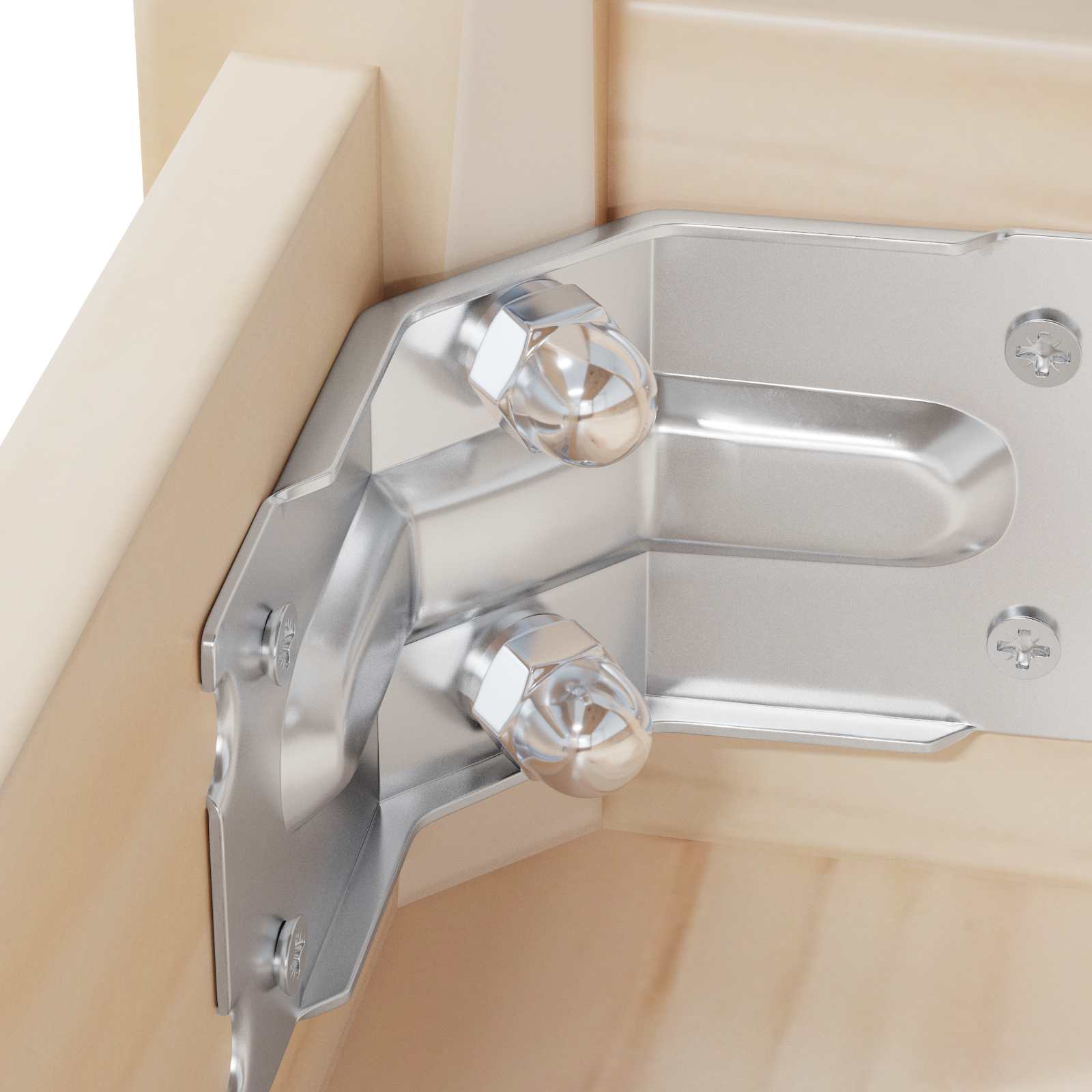 Καρύδια Βελανιδιάς 3913 pcs Ασημί Σίδερο - Pakobazaar