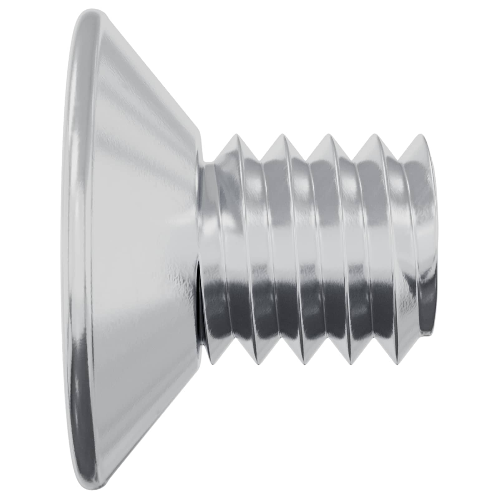 Βίδες με Σκούρο Κεφάλι 2 pcs Ασημί M4 x 6 χλστ Ατσάλι - Pakobazaar