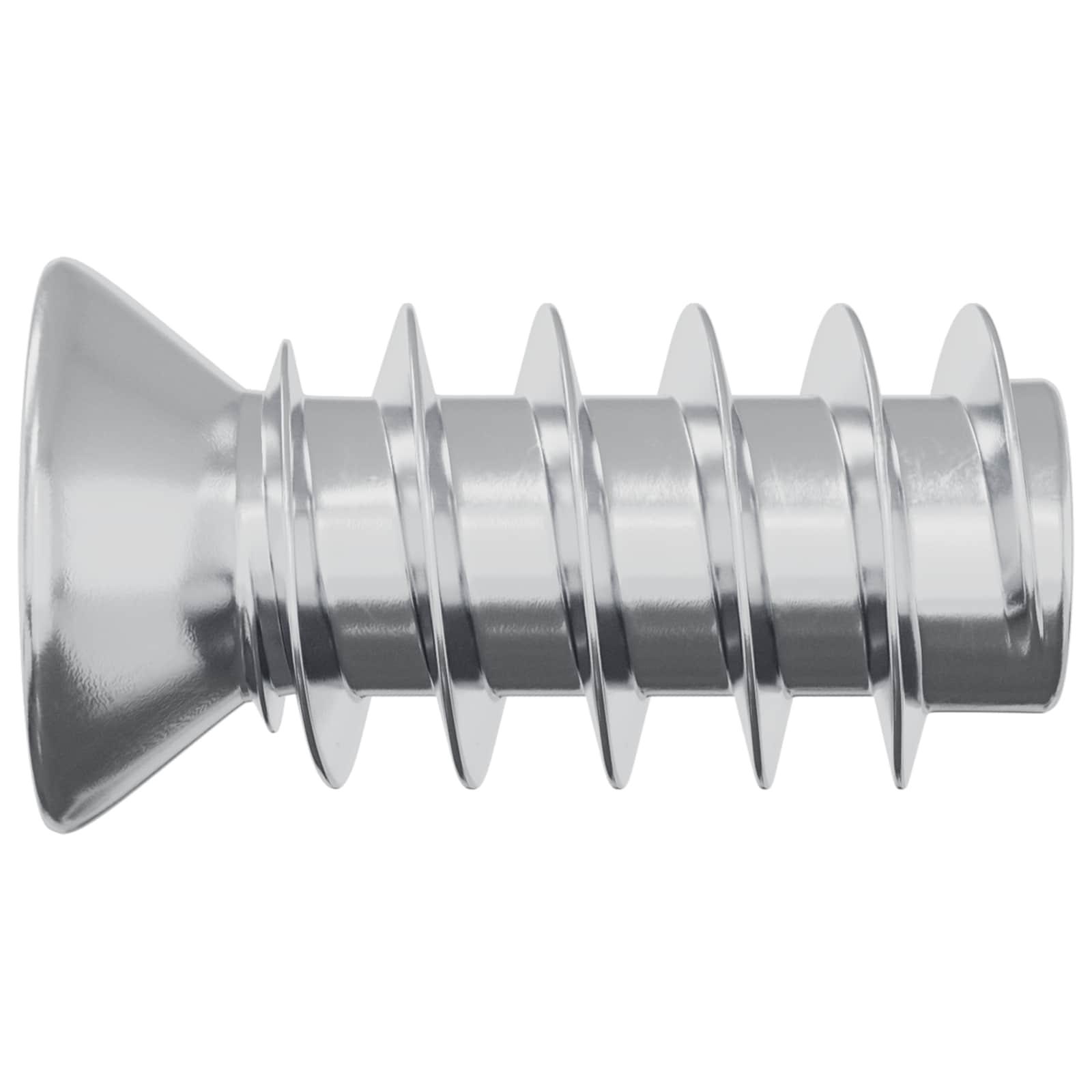 Βίδα 12 pcs Ασημί M6 x 12 mm Σίδερο