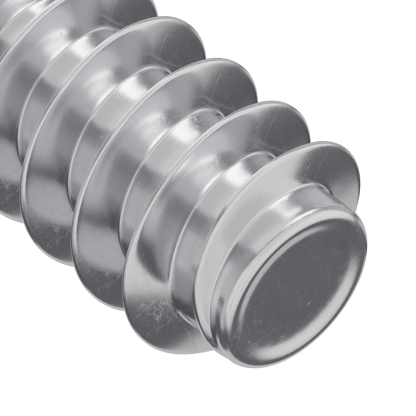 Βίδα 10909 pcs Ασημί M6 x 12 mm Σίδερο