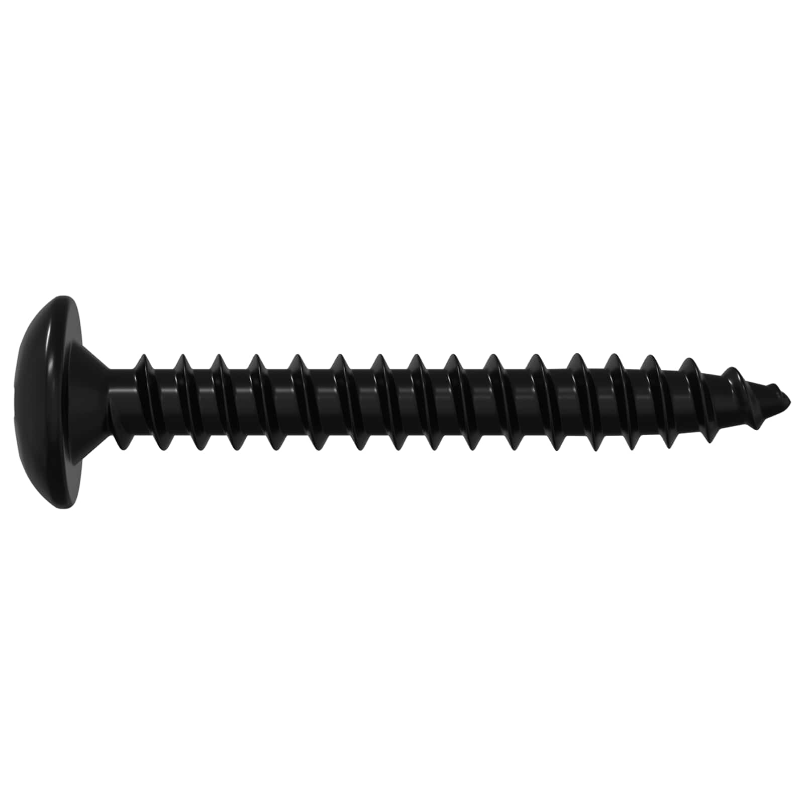 Καρφί Χτυπήματος 12 pcs Μαύρο M4 x 28 mm Ατσάλι