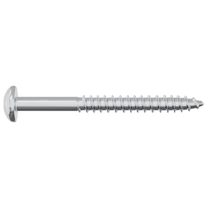 Ξυλοβίδα 3273 τεμ. Ασημί 9,8 x 53 mm Ατσάλι